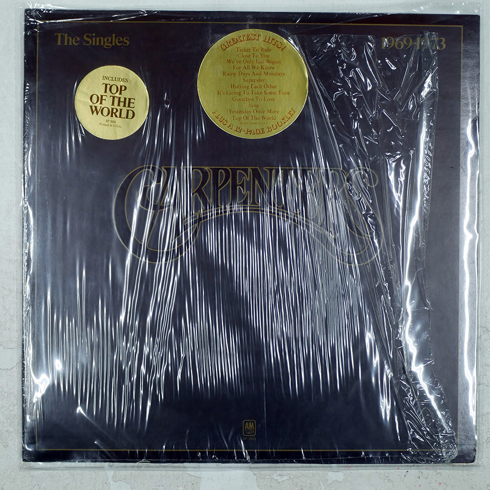 US盤 CARPENTERS SINGLES 1969-1973 A&M SP3601 1LP拍卖