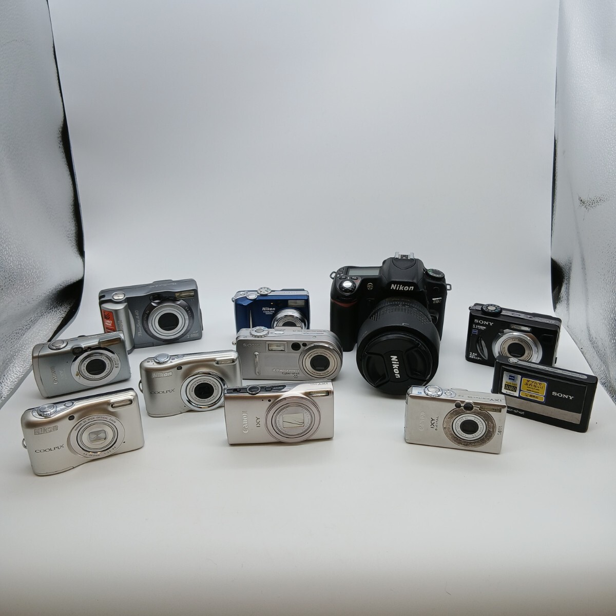 【S7/5E13】 デジタルカメラ まとめ Canon Nikon SONY キャノン ニコン ソニー 動作未確認拍卖