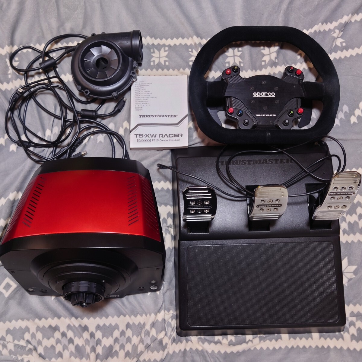 スラストマスター TS-XW RACER XBOX PC スパルコ P310 MOD thrustmaster ハンコン 欠品有 フォルツァホライゾン6に拍卖