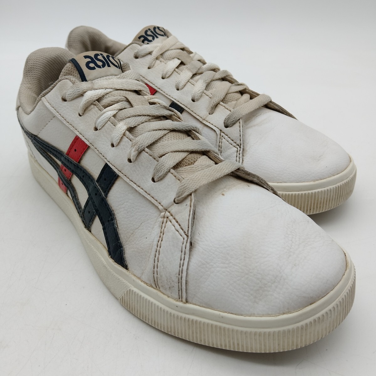 M92 FK-260807-990 ASICS アシックス CLASSIC CT クラシック コートスニーカー カジュアルスニーカー ホワイト メンズ 27.5cm拍卖