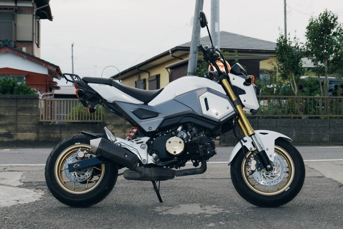1円スタート ホンダ グロム 125 grom jc75 エンジン始動 動画あり拍卖