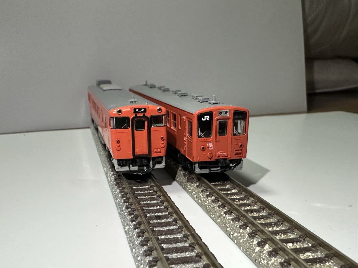 マイクロエース A6444 キハ33 1001 (首都圏色) + TOMIX 92188 キハ47 (JR西日本更新車・首都圏色) 2両セット (元ケースなし)拍卖