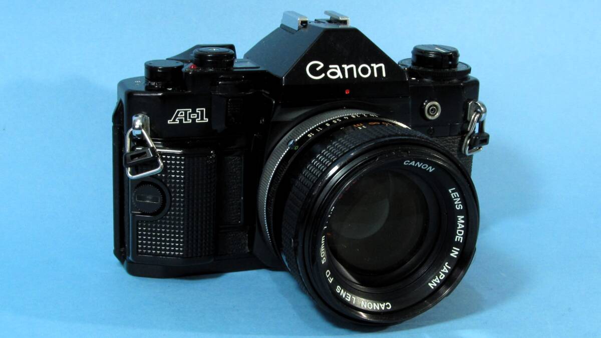 Canon A-1 動作良好 FD 50mm F1.4 S.S.C.拍卖
