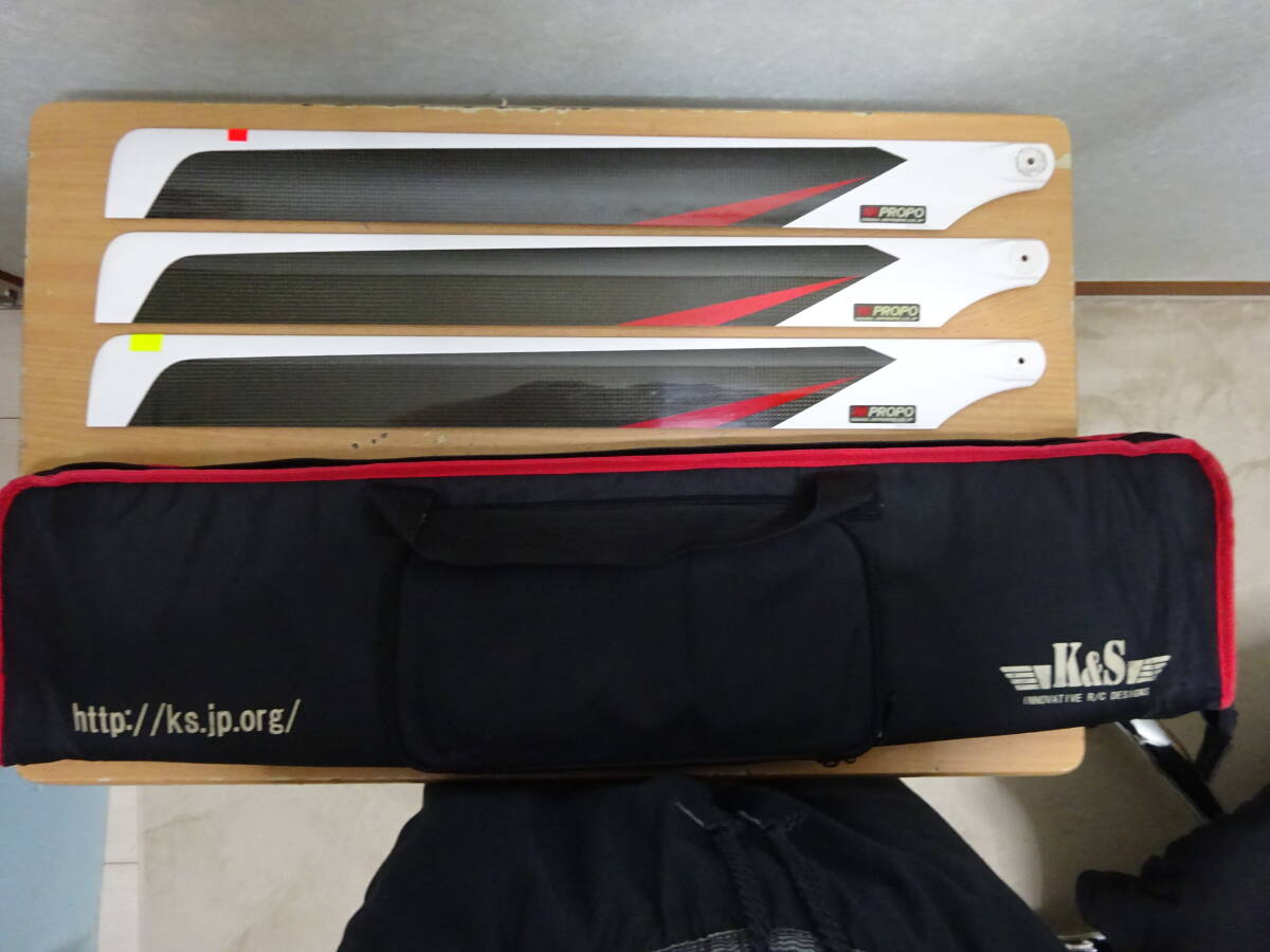 JR カーボンローター600x3枚+K&Sブレードケース拍卖