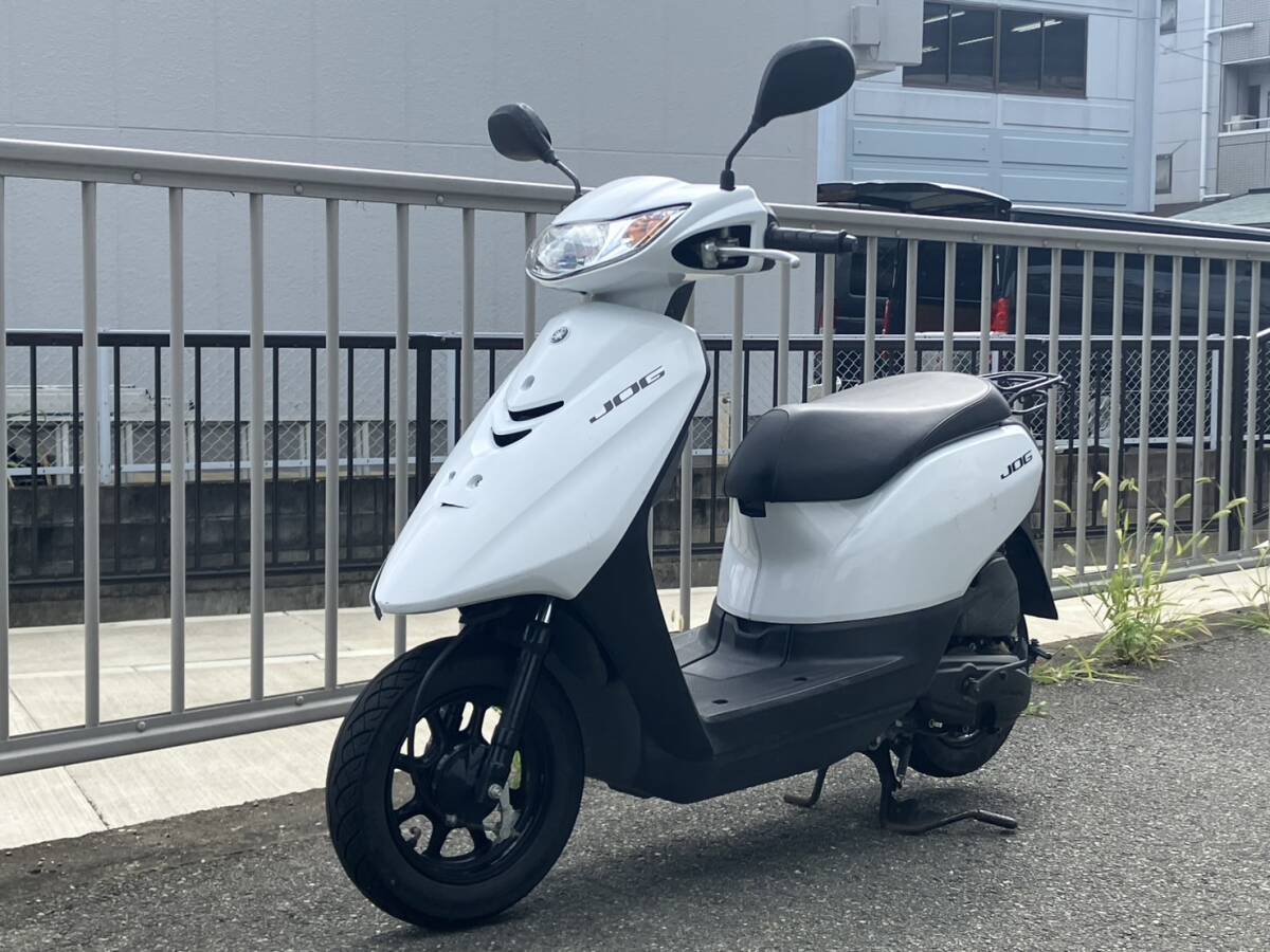 福岡市博多区発★1円スタート AY01型 ヤマハ JOG ジョグ 実動車 現状車 鍵と登録書類あり拍卖