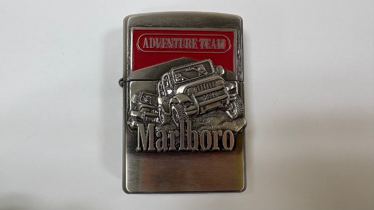 ジッポ ZiPPO マルボロ ヴィンテージオイルライター 【未使用品】 【ライター】拍卖