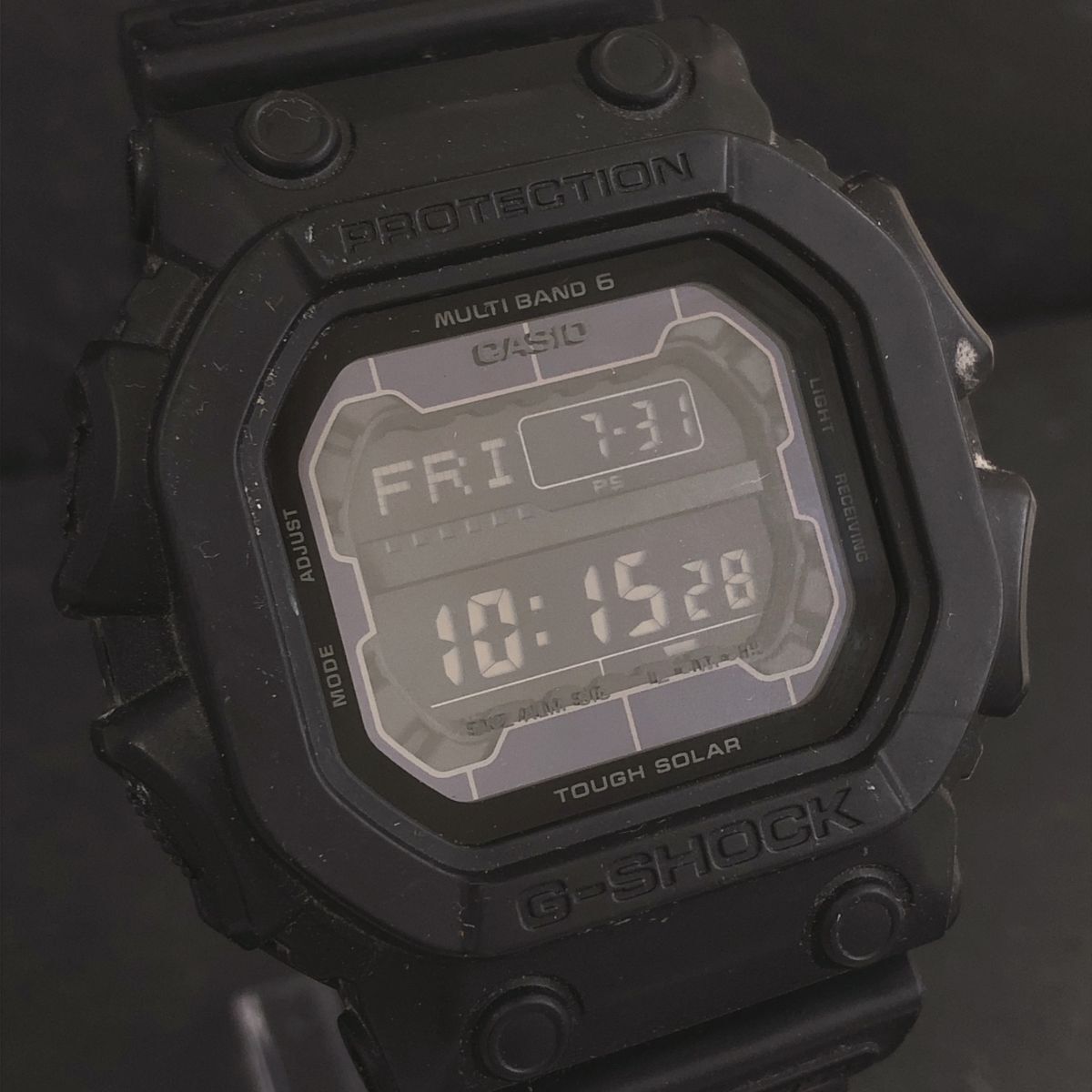 CASIO カシオ G-SHOCK ジーショック マルチバンド6 GXW-56BB-1 腕時計 デジタル 電波ソーラー タフソーラー 多機能 ブラック 動作確認済み拍卖