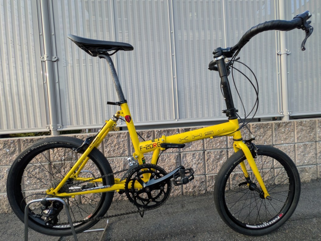 KHS F-20RG F2段×R9段変速 REYNOLDS 500 20インチ拍卖