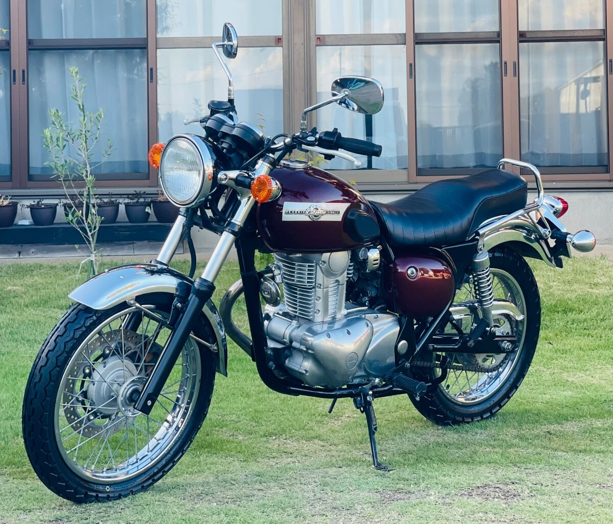 カワサキ、KAWASAKI 、BJ250A、FIインジェクションモデル, エストレヤ250、新品タイ ヤ, 250cc,走行距離 10850キロ、茨城県古河市 拍卖