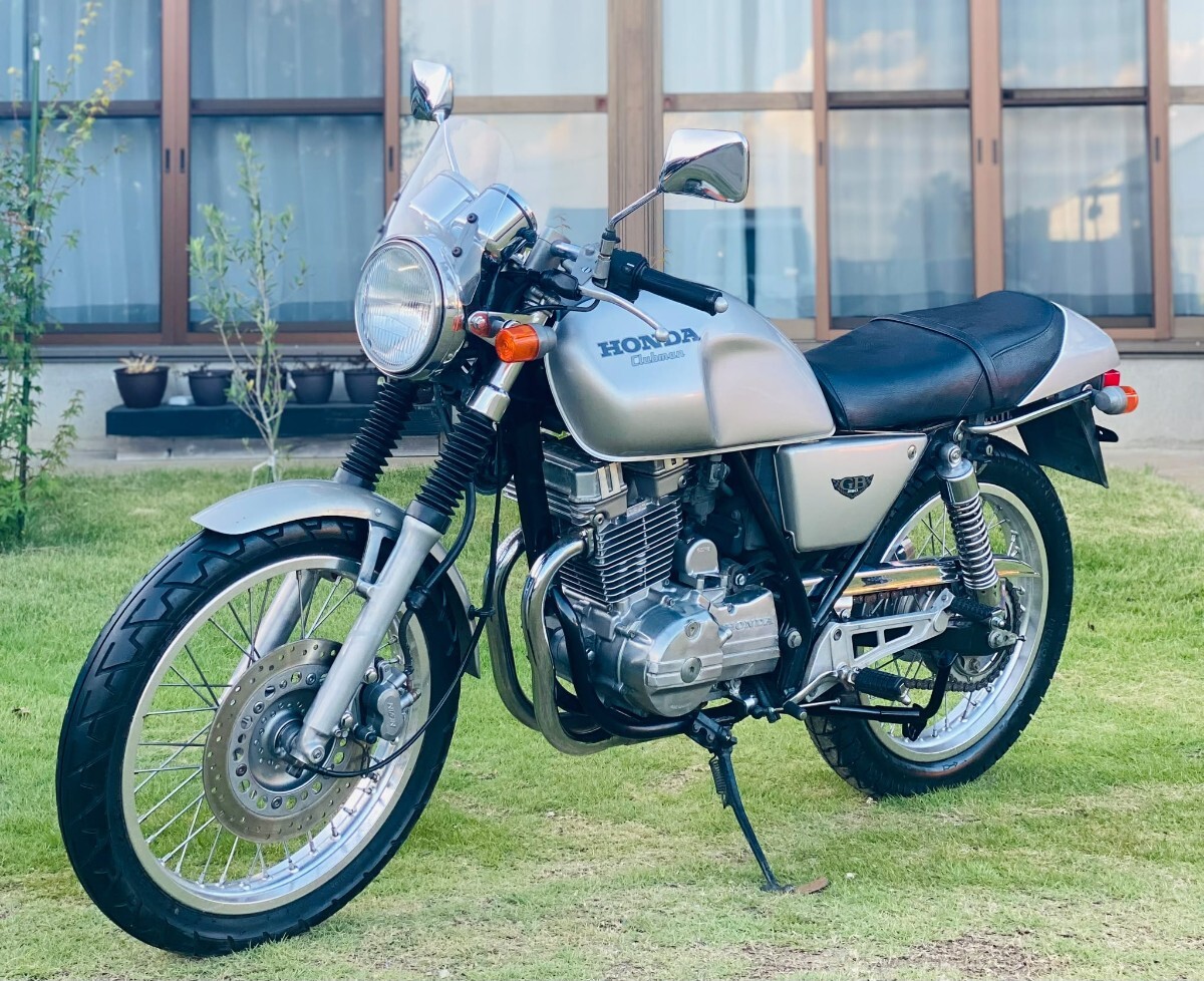 バイク ホンダ GB250クラブマン-4, HONDA MC10, 250cc, 走行距離 14444キロ,茨城県古河市拍卖