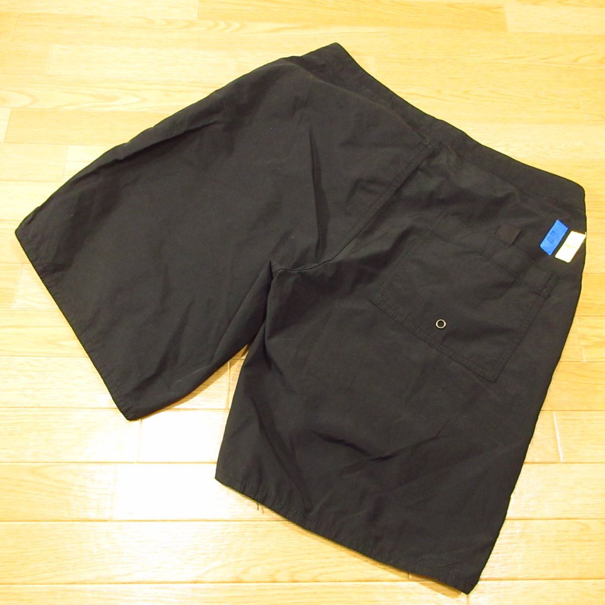 ◎良品!木梨サイクル x TURN ME ON サーフパンツ ボードショーツ ハーフパンツ ショートパンツ 水陸両用 メンズ 黒 Mサイズ◆PA7517拍卖