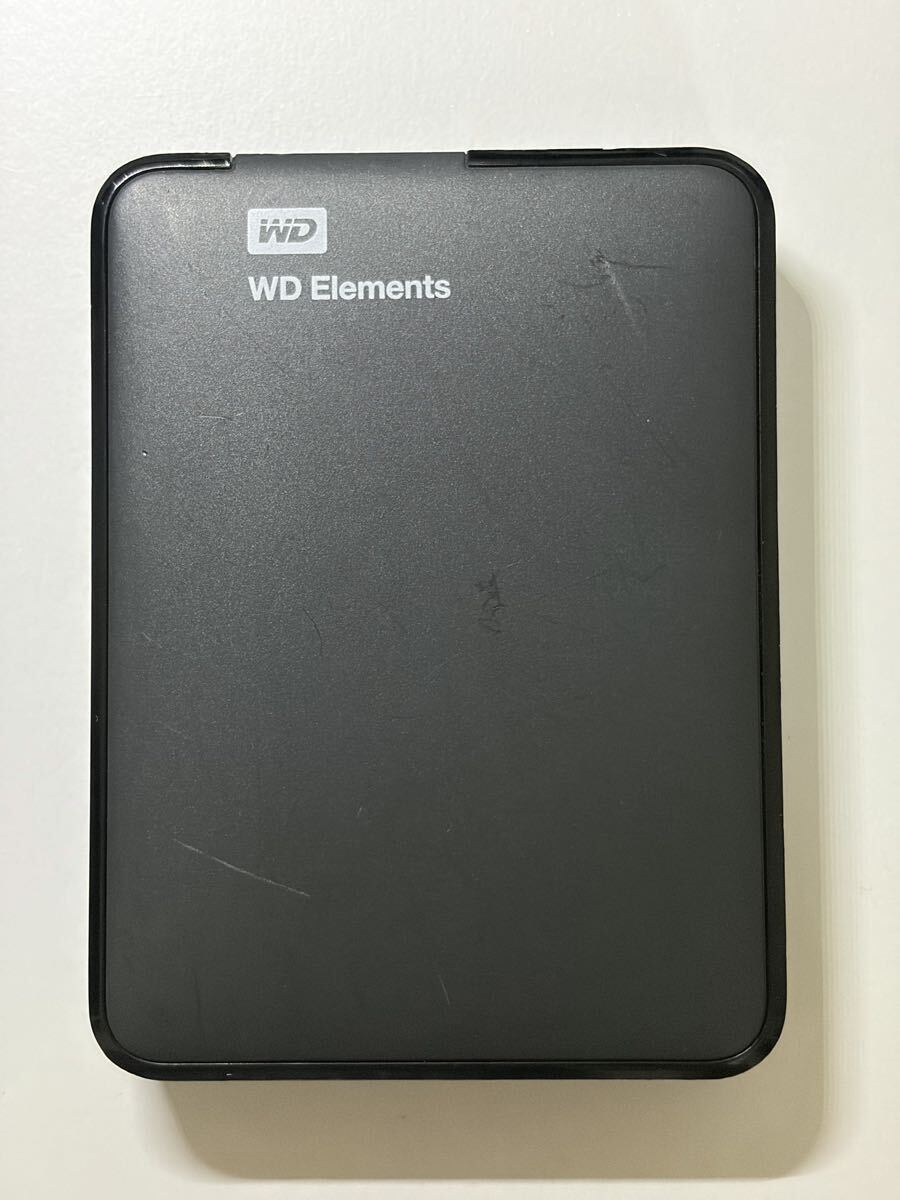 中古WD - Elements 2TB 外付けUSB 3.0 ポータブルハードドライブ - WDBU6Y0020BBK拍卖