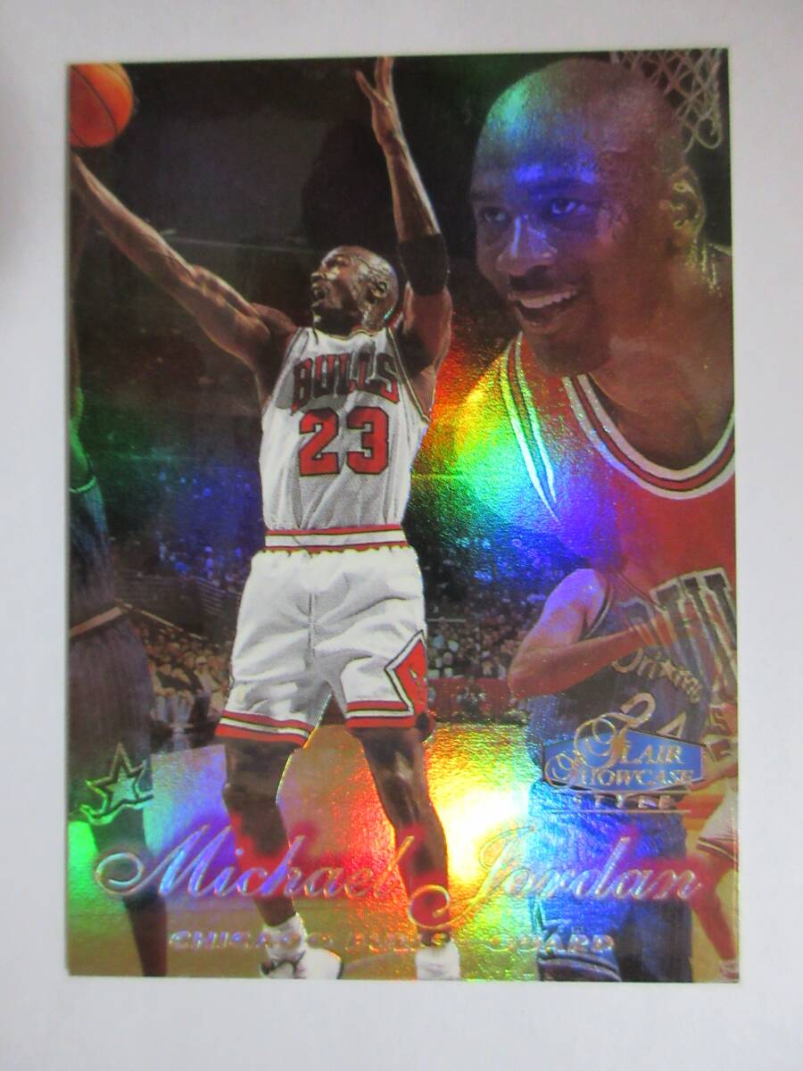 1997-98 Flair Showcase Row2 SHOWSTOPPER Michal Jordan マイケル・ジョーダン ブルズ ウィザーズ MVP バスケットボール殿堂 Kobe Bryant拍卖