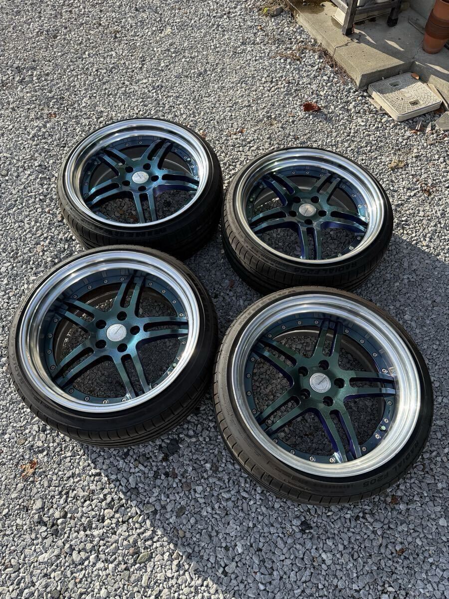 【1円〜】WORK GNOSIS GS2 19インチ ホイール ワーク グノーシス拍卖