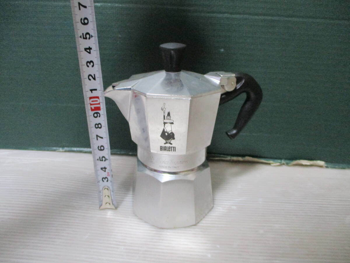 送料安★ゆうパック60サイズ★BIALETTI ビアレッティ モカエキスプレス 直火式エスプレッソメーカー 1カップ? 2カップ?拍卖