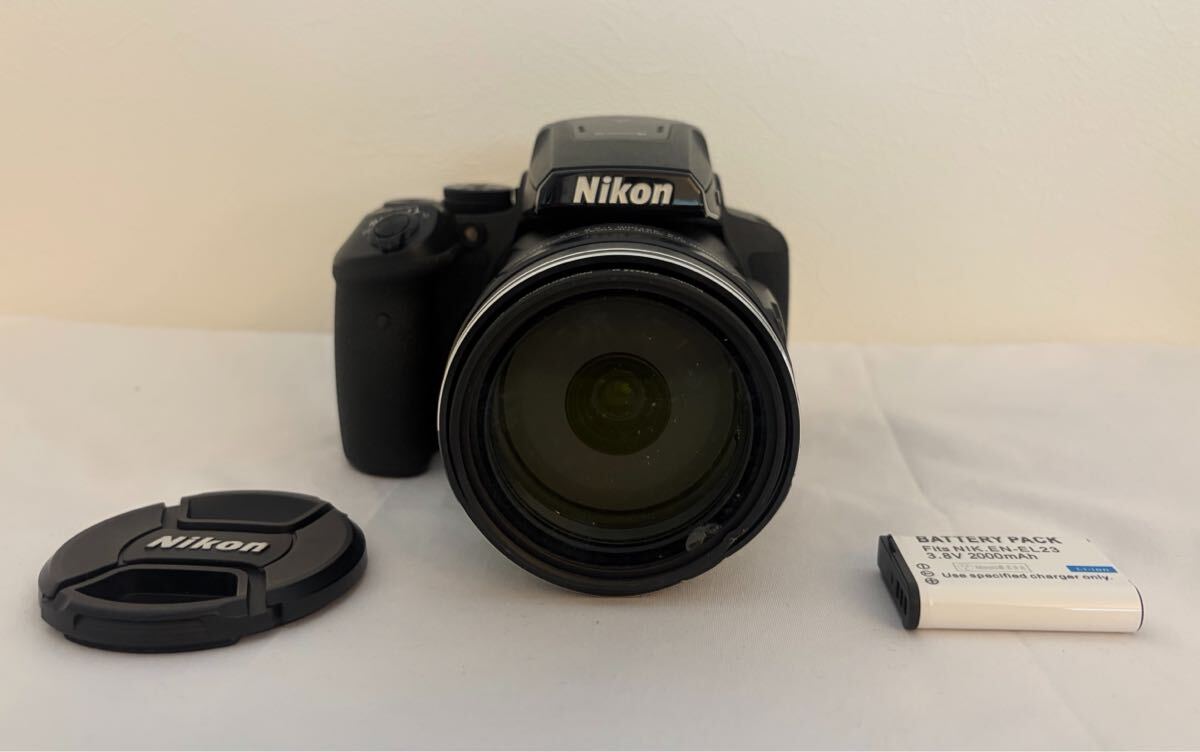 【ま578】★動作確認済★ Nikon COOLPIX P900 ニコン クールピクス デジタルカメラ バッテリー ブラック デジカメ拍卖