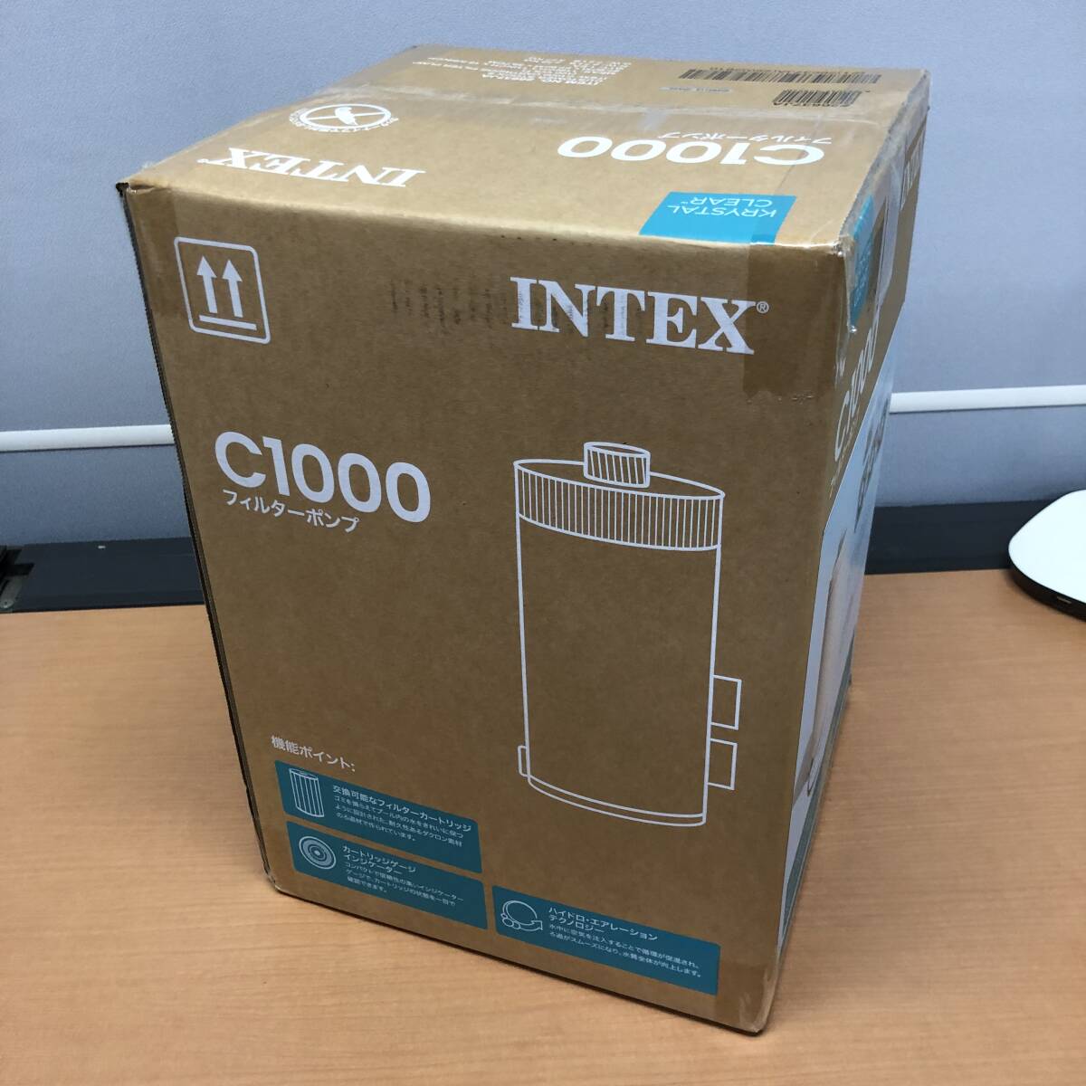 C220 INTEX インテックス製 プール用循環ろ過装置 フィルターポンプ C1000拍卖