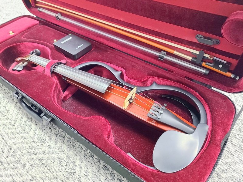 【音出し確認済み】YAMAHA YSV-104 Silent Violin ヤマハ サイレントバイオリン ケース付き 1円~ Y9795拍卖