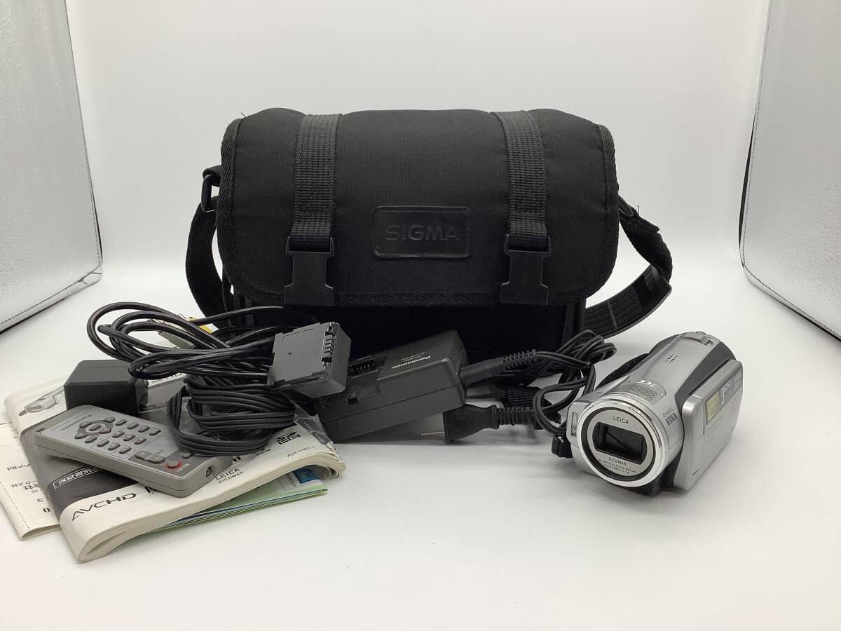 y548 Panasonic HDC-SD5 デジタルハイビジョンカメラ 通電確認〇 パナソニック カメラ拍卖