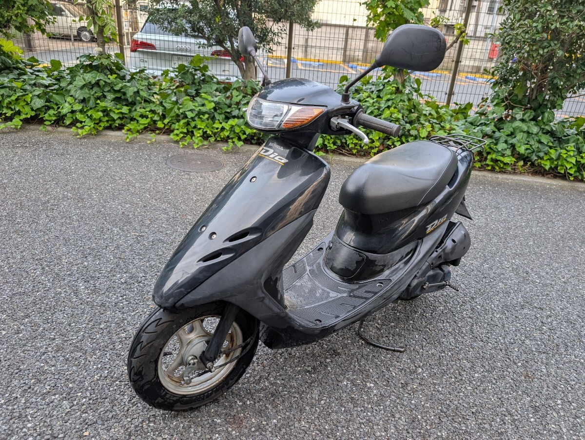 ホンダ ライブディオ AF34 原付スクーター 2スト ブラック DIO 2スト拍卖