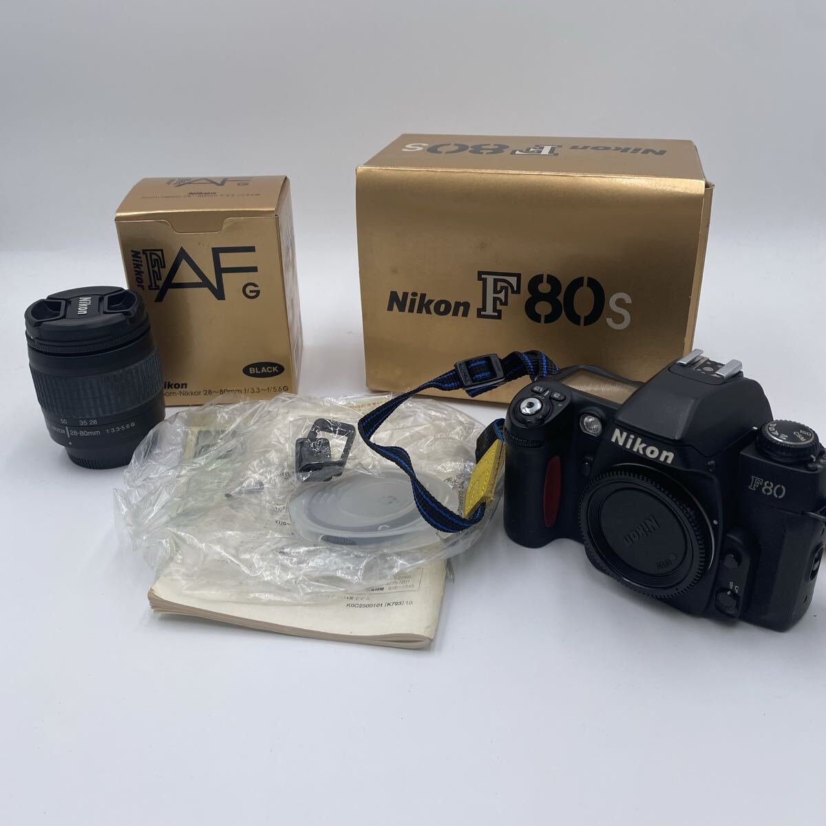 ■【売り切り】Nikon(ニコン) AF一眼レフカメラ F80S レンズ付き拍卖
