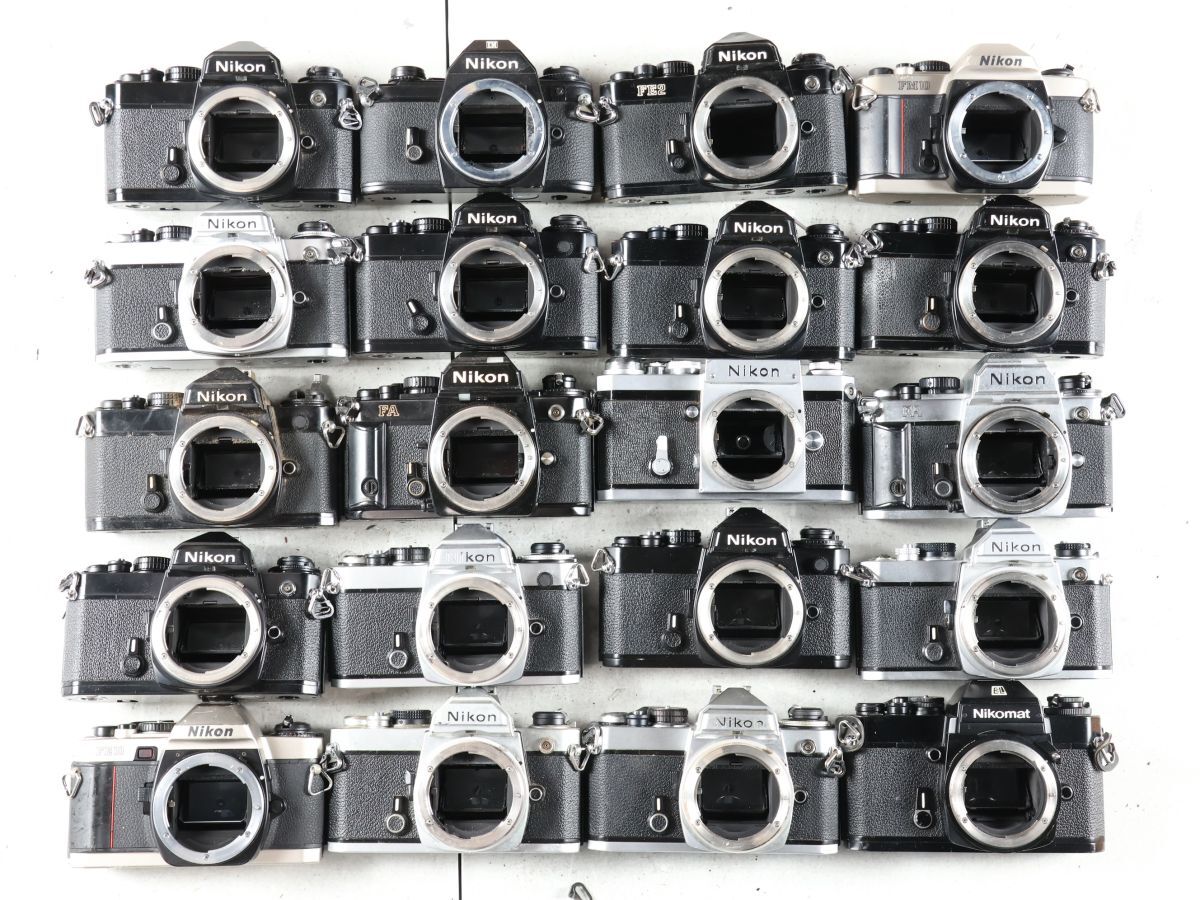 00470 20点まとめ Nikon ニコン FE10 FA FE2 他 MF一眼レフカメラ まとめ まとめて 大量セット 送料1500円拍卖
