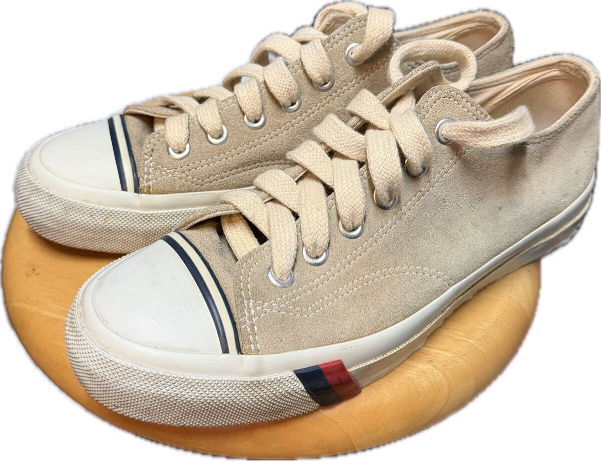 (26cm) PRO-KEDS ROYAL LO MK-230 プロケッズ ロイヤル ヌバック ベージュ PROKEDS スニーカー converse コンバース オールスター allstar拍卖