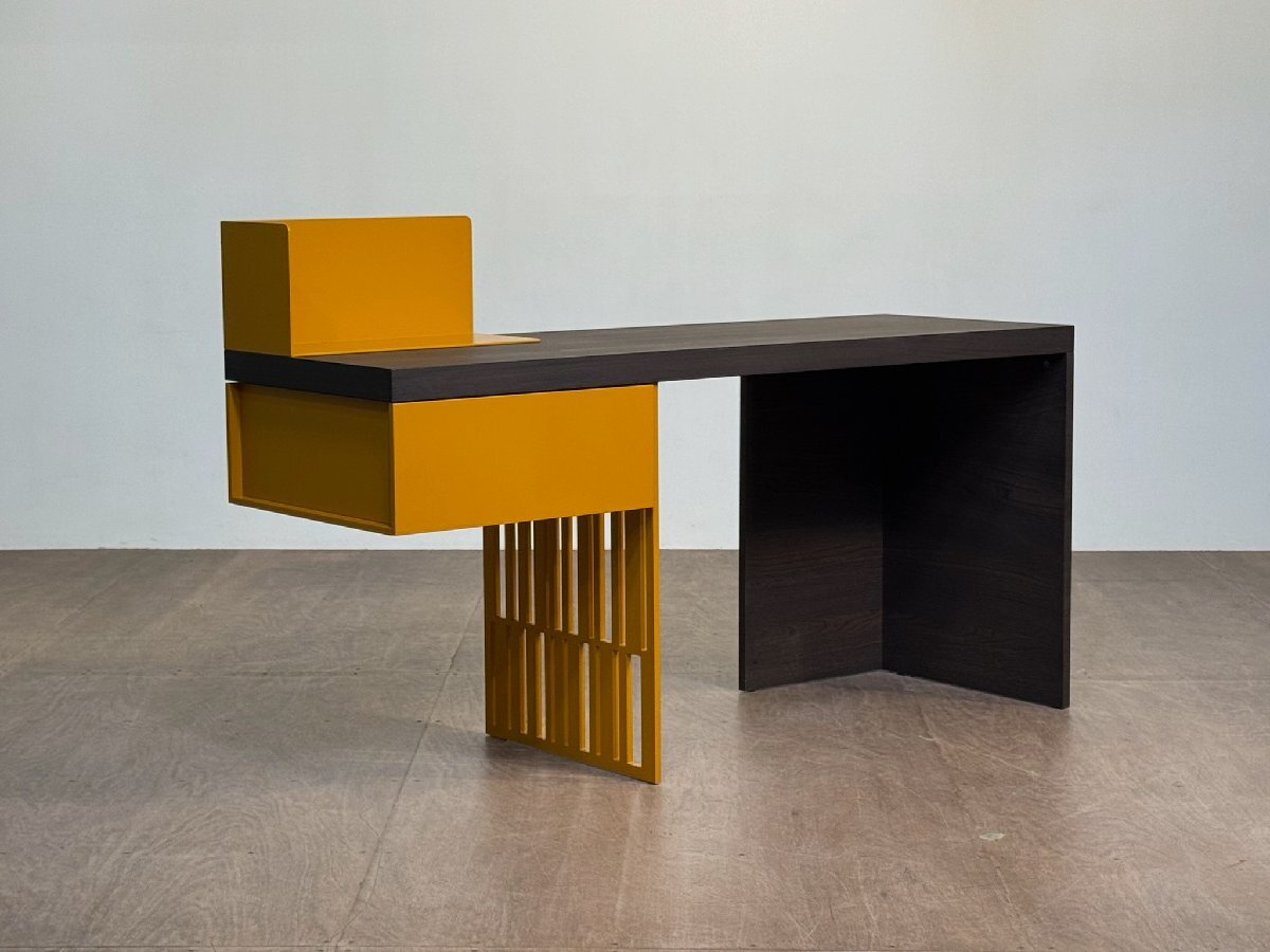 -ph3197|Molteni&C 名作 Patricia Urquiola オーク材 SCRIBA/スクリバ ブックエンドシステムデスク|モルテーニ カッシーナ B&Bイタリア拍卖