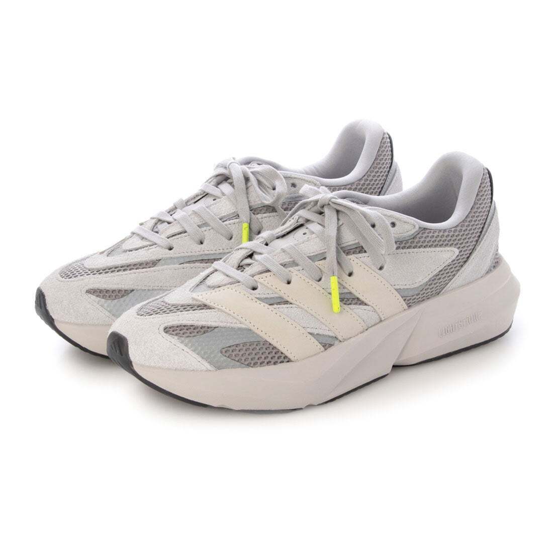 1・スピード発送 新品未使用 adidas(アディダス) LIGHTBLAZE U ランキングシューズ JQ9973(グレーツー/オフホワイト)26.5CM拍卖