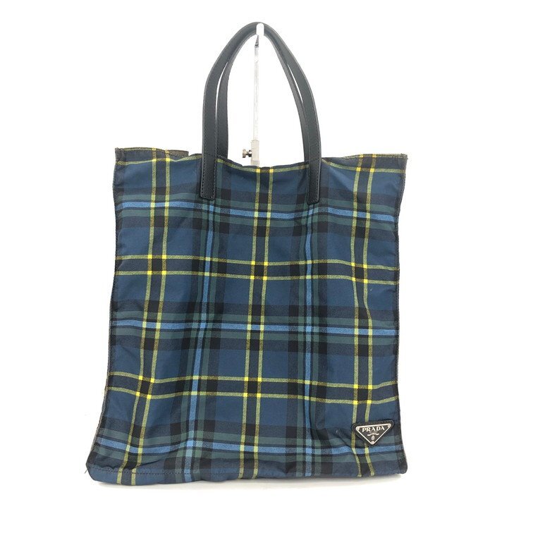PRADA プラダ トートバッグ 三角ロゴプレート 100【EGBC5022】拍卖