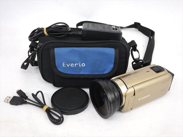 【01】Canon キャノン iVIS HF R62 ビデオカメラ 中古 現状品 260701B6272拍卖