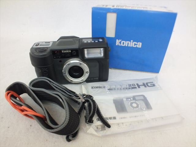 【01】KONICA コニカ 現場監督28 HG コンパクトカメラ 中古 現状品 260706T1542拍卖