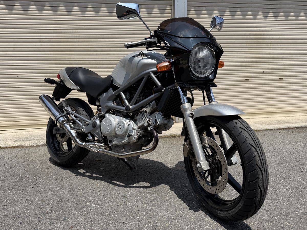 ホンダ VTR250 MC33 実働 走行19960km 鍵、書類付き バリオス ホーネット レブル Z250 YZF-R25 GSR CBRNinja スパーダ拍卖