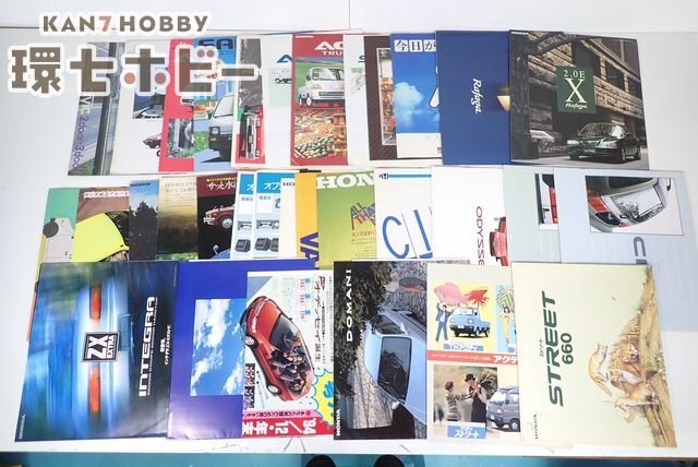 0YK21◆当時物 旧車 自動車 カタログ パンフレット まとめ 大量セット/ホンダ シティ アクティ シビックプロ インテグラ オデッセイ 送80拍卖