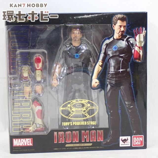 0RB62◆新品未開封 バンダイ マーベル アイアンマン S.H.Figuarts トニー・スターク/フィギュア MARVEL SHフィギュアーツ 送:60拍卖