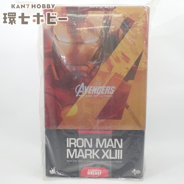 0SP46◆未開封 ホットトイズ アベンジャーズ エイジ・オブ・ウルトロン ムービーマスターピース アイアンマン マーク43/フィギュア 送:100拍卖