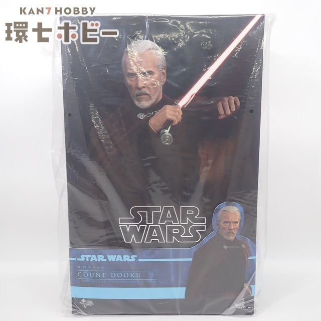 0SP47◆未開封 ホットトイズ スターウォーズ ep2 クローンの攻撃 ムービーマスター・マスターピース 1/6 ドゥーク―伯爵/フィギュア 送:100拍卖