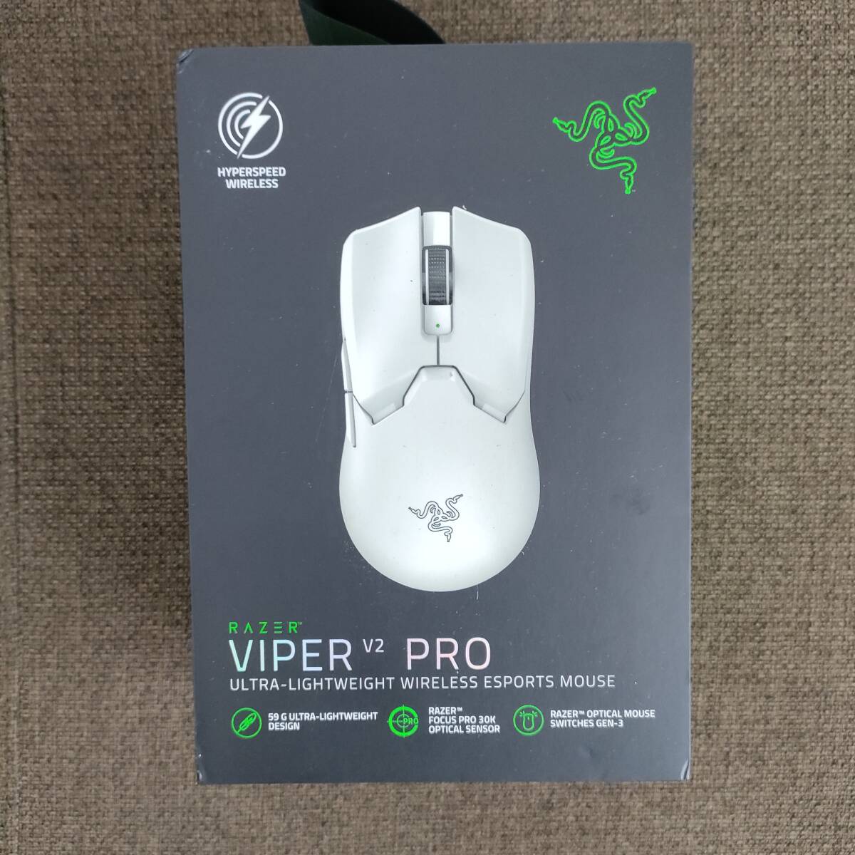 【新品未開封】Razer Viper V2 Pro White ワイヤレス ゲーミングマウス ホワイト レイザー拍卖