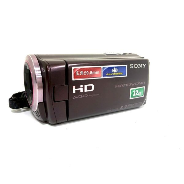 【動作未確認】SONY ソニー HDR-CX270 ハンディカム ビデオカメラ デジタルビデオカメラ ボルドー HD AVCHD ITGH97YHJ1JS A0713拍卖