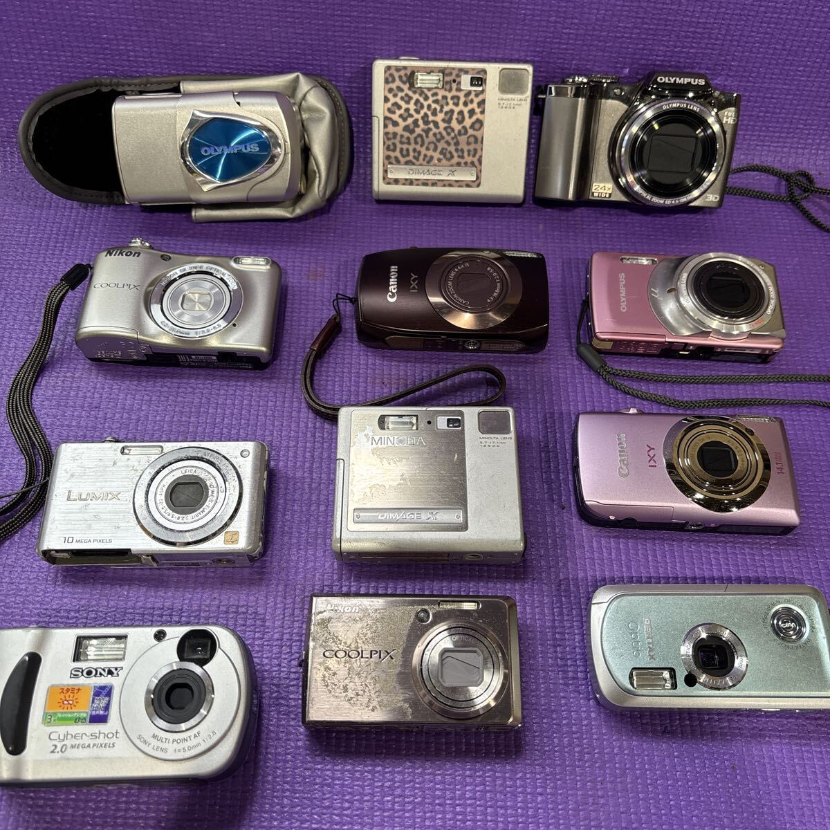 デジタルカメラ デジカメ OLYMPUS等 ジャンクのまとめ売り拍卖