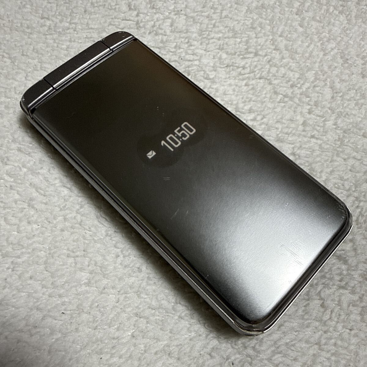 ●DIGNOケータイ4 A202KC シルバー☆SIMフリー端末 中古品☆ 本体等 送料無料! 白ロム 6拍卖