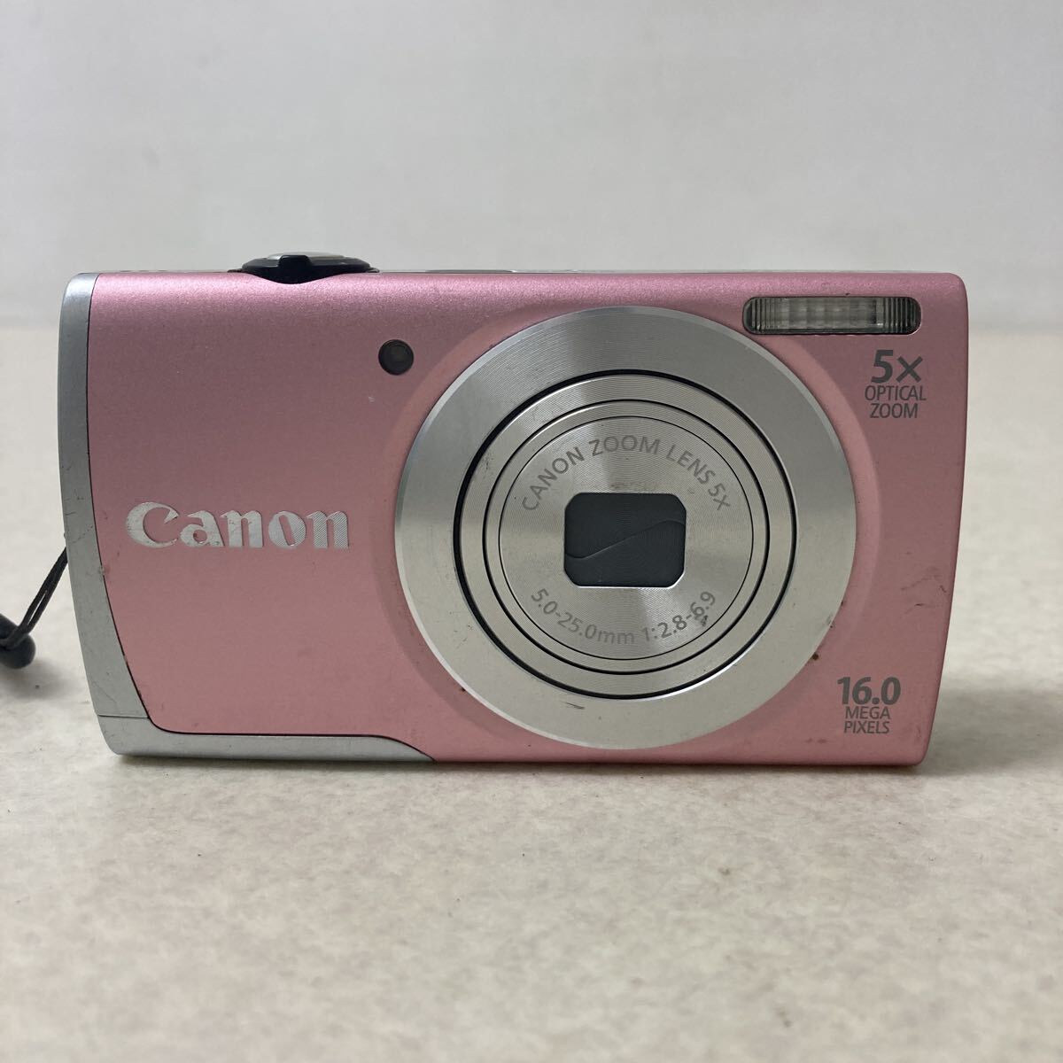 0806G5 Canon キャノン コンパクトデジタルカメラ PowerShot パワーショット A2600 PC1899 ピンク デジカメ拍卖