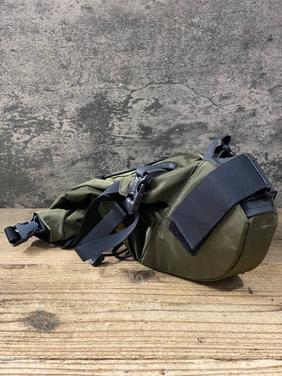 KK700 フェアウェザー FAIRWEATHER INDIVISUAL seat bag ripstop 3-6L サドルバッグ カーキ拍卖