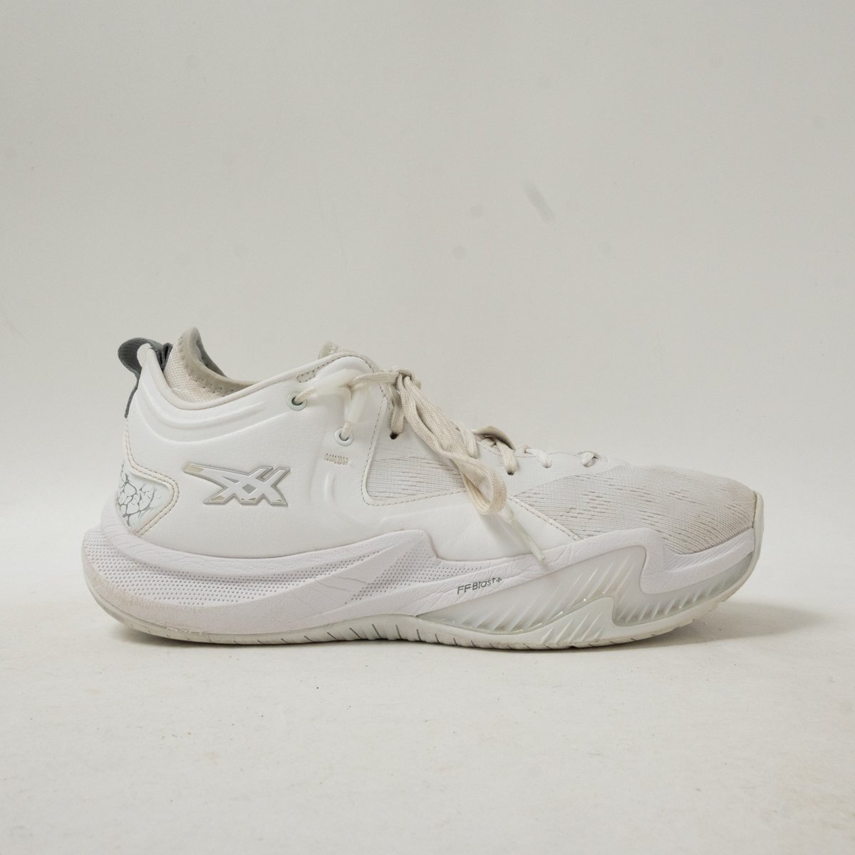【1円スタート】 ASICS アシックス 1061A051 27.5cm NOVA SURGE LOW 2 ノヴァサージロー 2 メッシュ レザー ホワイト バスケットボール拍卖