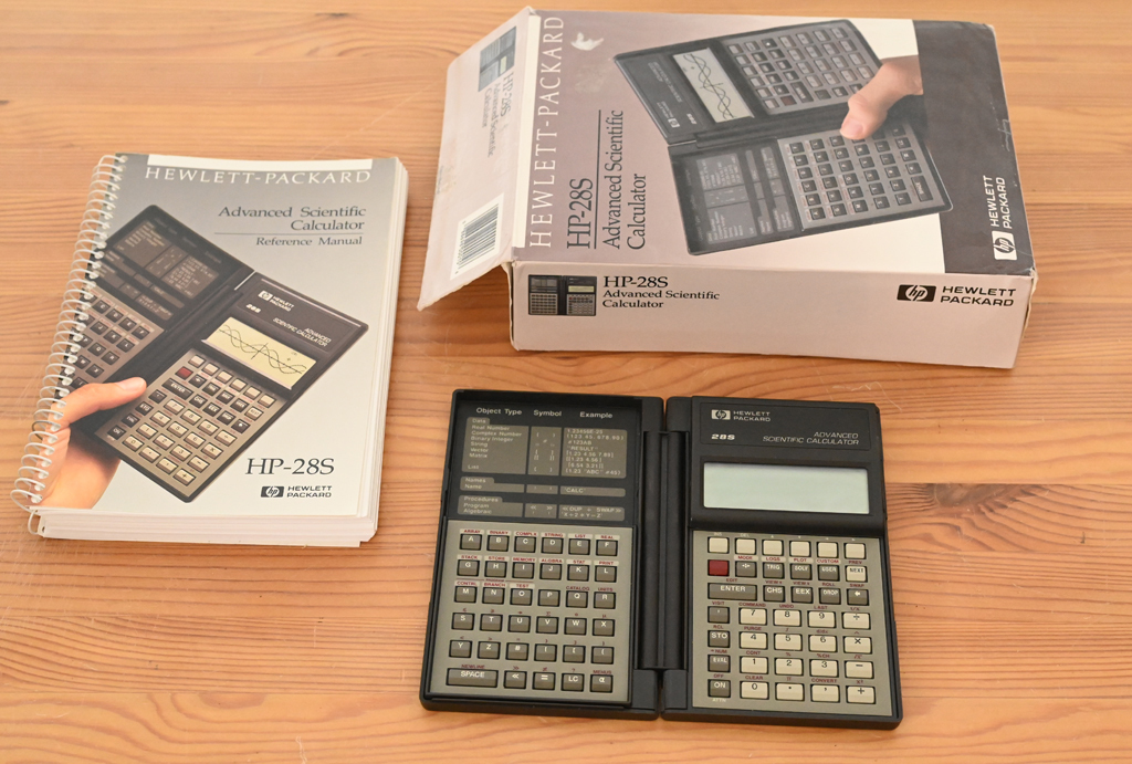 ヒューレット・パッカード HP-28S プログラム・グラフ電卓拍卖