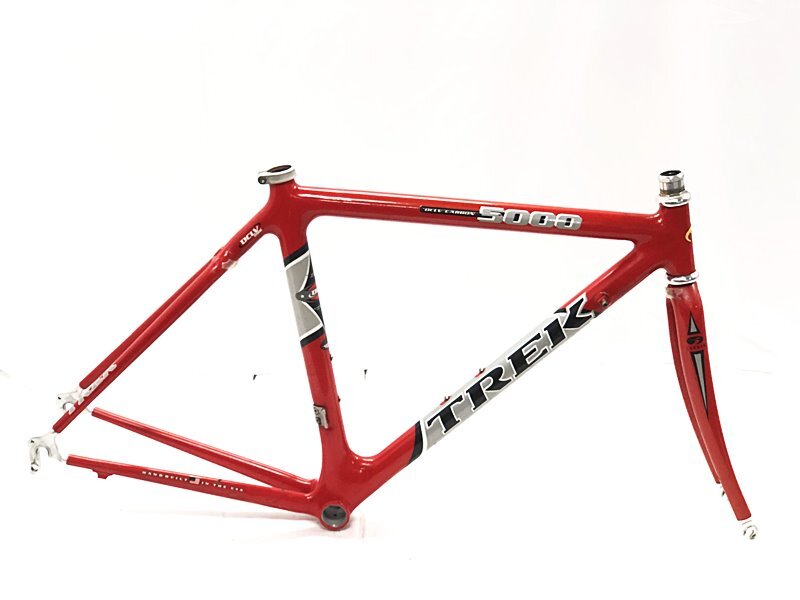 トレック TREK 5000 1999 フレームセット RED 50サイズ カーボンロード【値下げ】拍卖