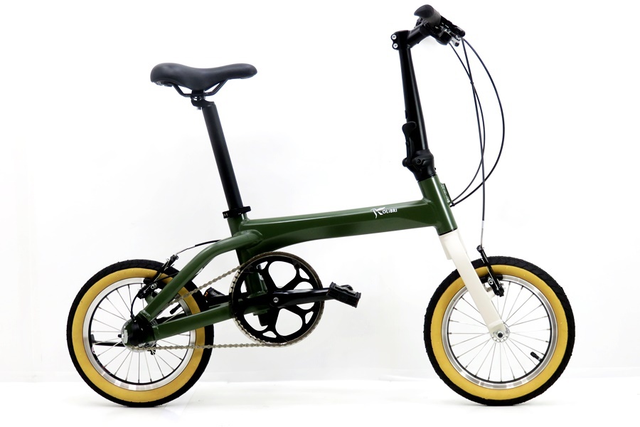 ★★パシフィックサイクルズ PACIFIC CYCLES KOLIBRI 2024年モデル フォールディングバイク 14インチタイヤ 内装3速 グリーン拍卖