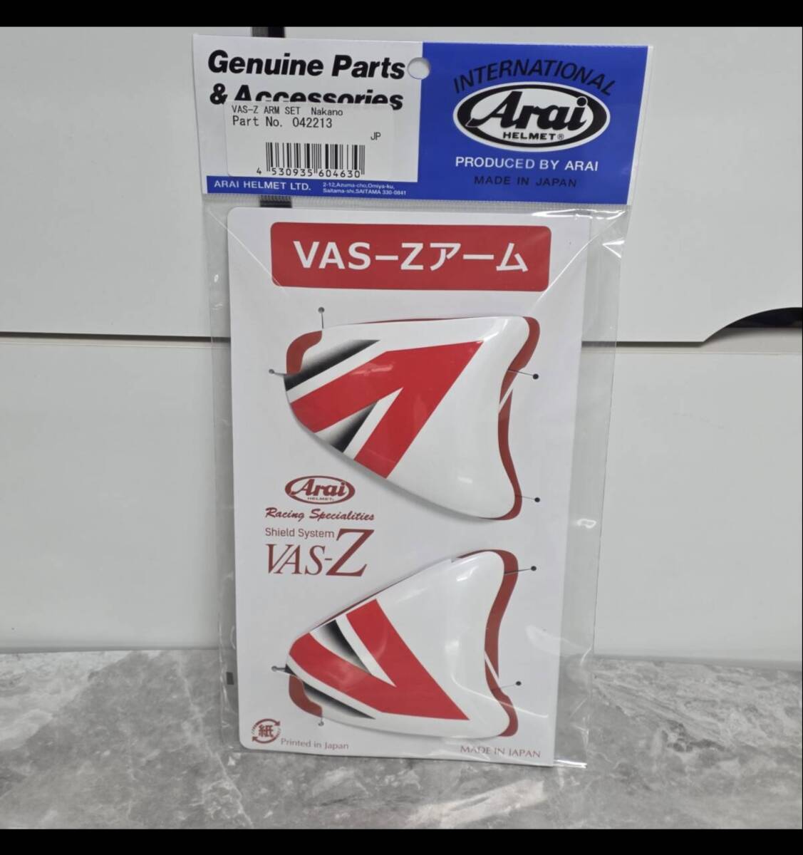 ★希少★Arai vz-ram nakano X 中野 ナカノX アライ vz ram シールドアーム PART NO. 042213 本物 新品!!拍卖