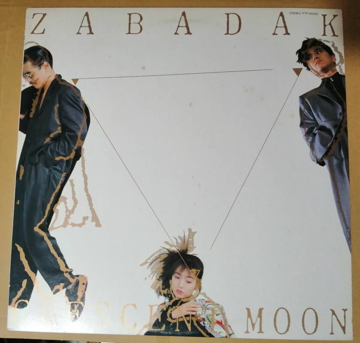 ザバダックZABADAK■アナログLPレコード■銀の三角(CRESCENT MOON)■1987年■PSY・Sチャカ参加■Fra Lippo Lippi■フラ・リッポ・リッピ拍卖