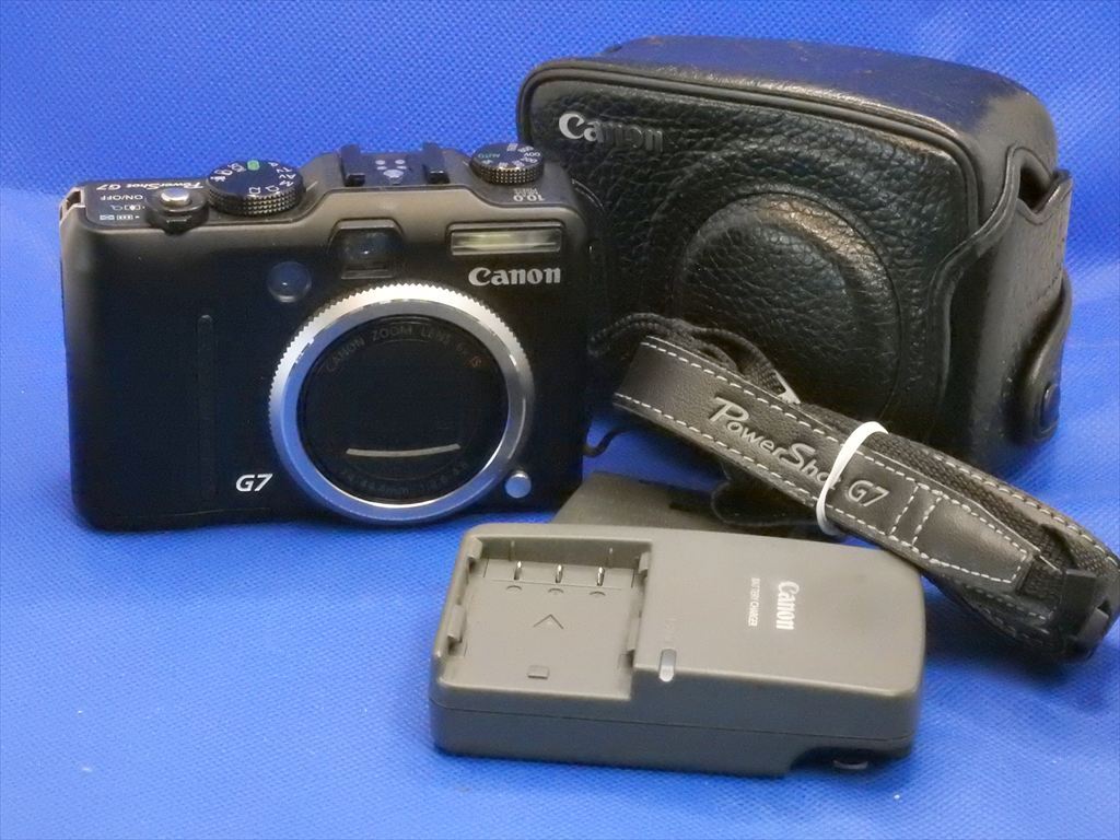 【中古品】 CANON PowerShot G7 テスト撮影済み拍卖
